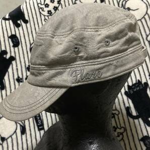 猛暑にオススメ!!ビンテージワークキャップ「FLAME? FRARE?」激レアデザイン♪スナップバック帽子CAP/フリーサイズ/男女OKユニセックス仕様の画像1