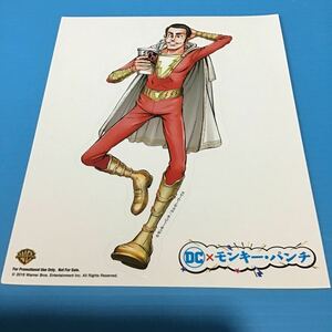 ステッカー 「 DC×モンキーパンチ シャザム！ 」DVD 購入 特典 / DVDはつきません / 特典 ステッカーのみ