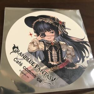 コースター グランブルーファンタジー グラブル カフェコムサ コムサ Cafe comme ca ★ タワレコ タワレコカフェ 渋谷 限定 ①