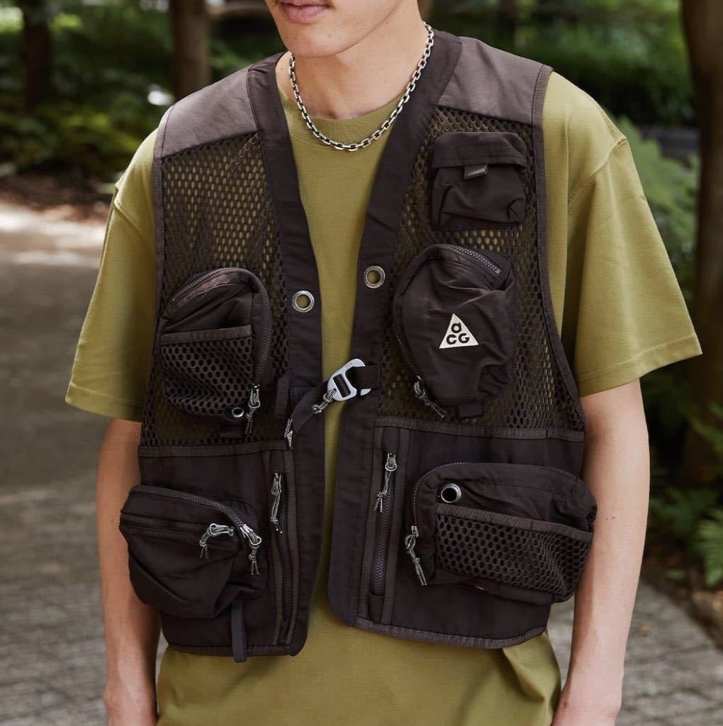 Yahoo!オークション -「nike acg buttles vest」の落札相場・落札価格