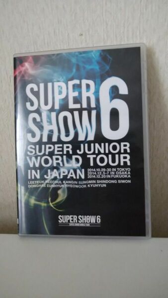 SUPER JUNIOR WORLD TOUR SUPER SHOW6 in JAPAN (2DVD) SUPER JUNIOR