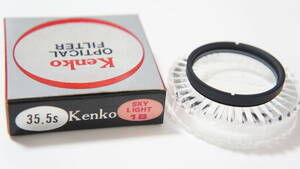 ★良品★[35.5mm] Kenko SKYLIGHT (1B) Tokina 500mm F8ミラーレンズ用保護フィルター 箱付