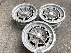 カンパニョーロ　6Jx13 PCD114.3 4H CAMPAGNOLO DATSUN TOYOTA 3本　旧車　サニトラ　５１０　ダルマ　