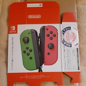 空き箱のみ ジョイコン ネオングリーン Joy-Con ネオンピンク Nintendo Switch