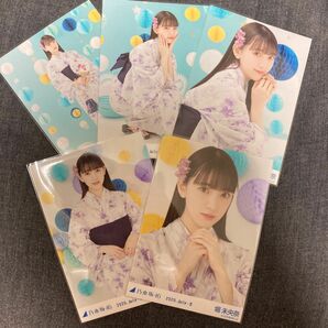 乃木坂46 堀未央奈 生写真 2020.July-Ⅱ - 浴衣 コンプ