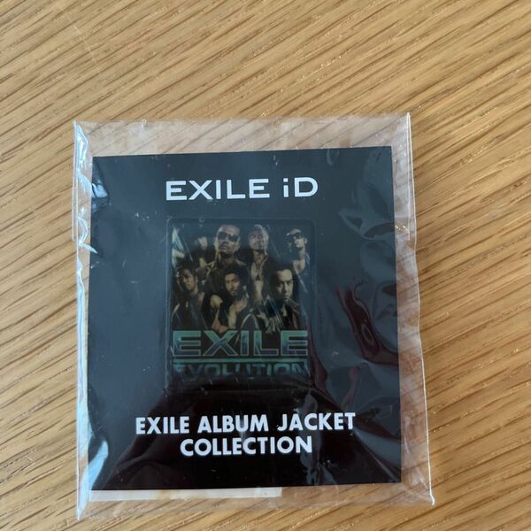 EXILE id EXILE ALBUM JACKET Collection ピンバッジ　EXILE EVOLUTION