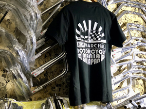 ★送料一律★ 正規品 黒 Sサイズ マーシャル No. 89031 Sun Rise Tシャツ SEV MARCHAL 検) ブラック ロゴ 半袖 シャツ ホワイト ブラック