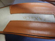 MAX&CO. マックスアンドコー レザー サンダル 靴 Sz.37 レディース MADE IN ITALY 2足まとめ_画像3