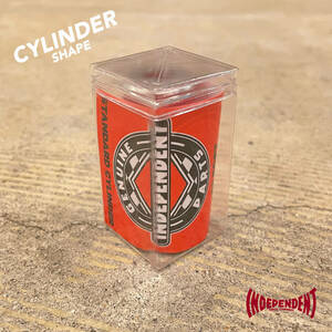 INDEPENDENT CUSHIONS STANDARD CYLINDER 88 SOFT Independent cushion cylinder soft red bush rubber skateboard 3