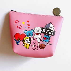 BT21ミニポーチ　小銭入れ 小物入れ