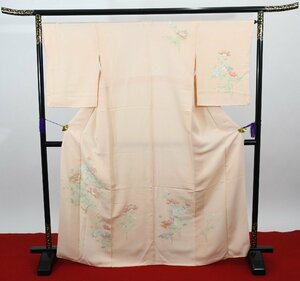 附下訪問着 披露宴 牡丹 花 リメイク素材 趣味 バッグ 身丈162cm 裄丈67cm ★着物 パーティー t‐1477 桜庭呉服店