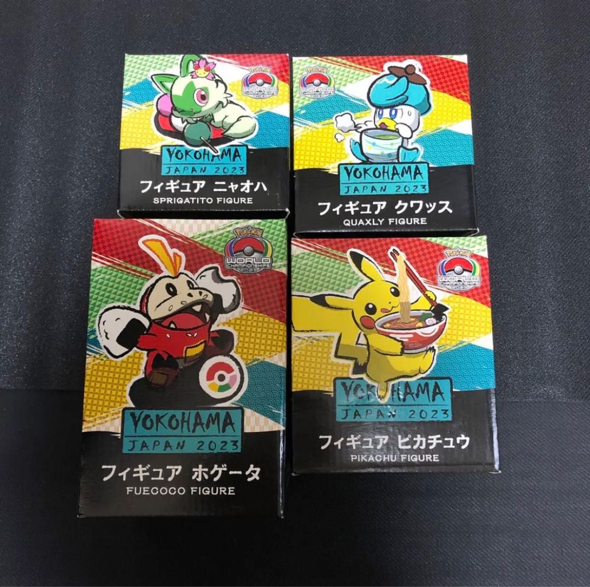 WCS ポケモン 横浜 2023 限定 フィギュア ピカチュウ ニャオハ