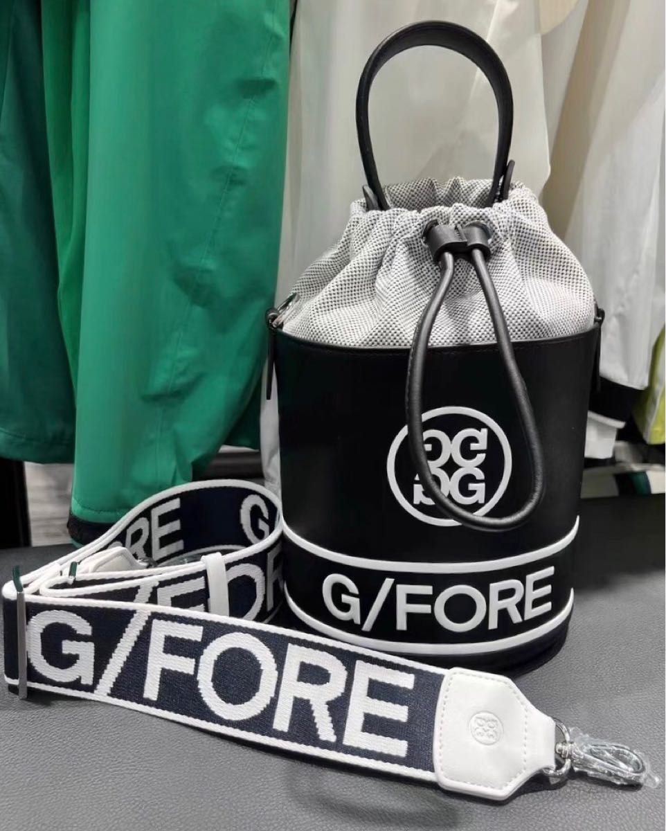 クリスマス】【良品】【即納】G/FORE ハンドバッグ ボディバッグ