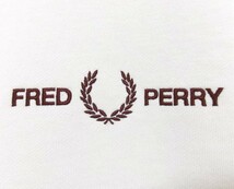 新品★FRED PERRY フレッドペリー★スウェットシャツ★トレーナー★UK10★ロゴ_画像4