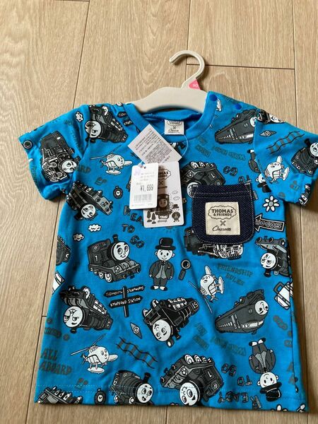 新品 タグ付き 半袖Tシャツ　トーマス　80