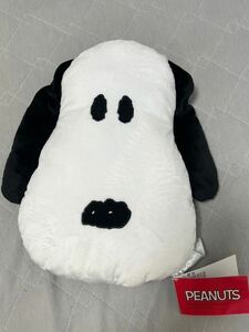 非売品　スヌーピー　ぬいぐるみ　顔　クッション　SNOOPY タグ付き 未使用品