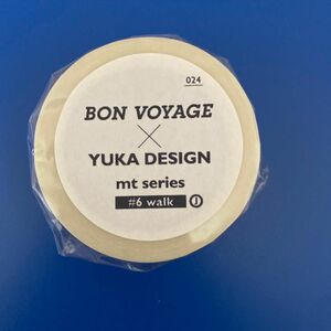 BON VOYAGE ボンボヤージュ YUKA DESIGN mt series #6 walk マスキングテープ マステ　mt