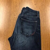 【EH266】BANANA REPUBLIC W33 L32 色落ち加工 ジーンズ ジーパン デニムパンツ メンズブランド古着 バナナリパブリック 送料無料_画像1