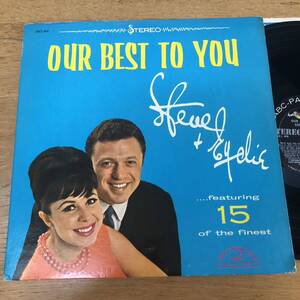 米オリジナル Steve Lawrence & Eydie gorme / our best to you スティーブ・ローレンス & イーディ・ゴーメ