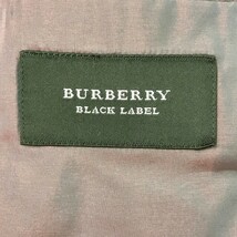BURBERRY BLACK LABEL バーバリーブラックレーベル 羊毛 テーラードジャケット ストライプ柄 ブラック系 38R [240001902553] メンズ_画像6
