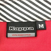 【新品】KAPPA カッパ 長袖ポロシャツ ボタンダウン レッド系 M [240001823813] ゴルフウェア メンズ_画像7