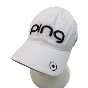 PING ピン キャップ ホワイト系 [240101014892] ゴルフウェア
