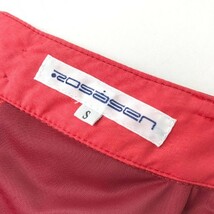 ROSASEN ロサーセン 2021年モデル フェイクレザースカート レッド系 S [240001876086] ゴルフウェア レディース_画像4