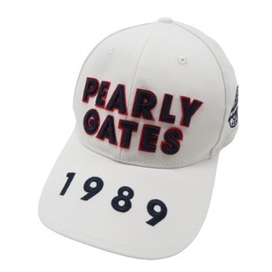 PEARLY GATES パーリーゲイツ 2021年モデル キャップ ホワイト系 FR [240001704195] ゴルフウェア