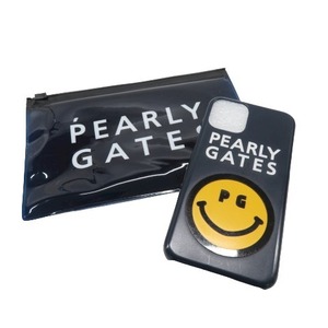 PEARLY GATES パーリーゲイツ iPhoneケース ネイビー系 [240001827042] ゴルフウェア