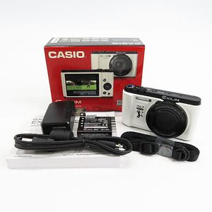 CASIO カシオ EX-FC400S EXILIM デジタルカメラ ホワイト系 幅107.5×高さ61.5×奥行き36.7(㎜) [240001596711] ゴルフウェア