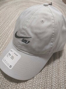 新品 未使用 NIKE GOLF キャップ フリーサイズ Dri-FIT ライトグレー HERITAGE86 ナイキ ゴルフ 帽子 57-59cm