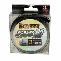 定価3200円 未使用TK■ クレハ KUREHA Seaguar FXR 船 3号 100m フロロカーボン ③_画像1