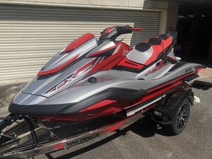 YAMAHA Yamaha FX Cruiser SVHO 2020 year 11 Hour MAX tralier set stainless steel body ADEL 2021 year 