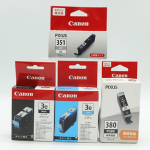 キャノン 純正インクカートリッジ PIXUS 未使用 4点セット まとめて 外装難有 期限切れ メンズ canon