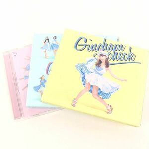 CD DVD ギンガムチェック 初回限定盤 Type-A Type-B 3点セット まとめて アイドル AKB48 J-POP 同梱不可