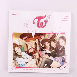 CD TWICE 1th ミニアルバム THE STORY BEGINS 音楽 アイドル K-POP 難有 同梱不可