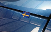  IKEA家具にも★タグ型スウェーデンフラッグ★デコレーションエンブレムV40 V60 XC60 XC70 V70 S60　XC40　VOLVOステッカー_画像3