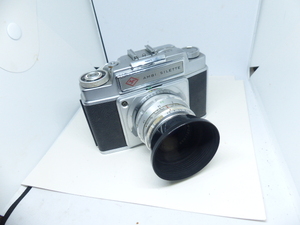  rare AGFA AMBI SILETTE COLOR-SOLINAR 50.F2.8 lens installing with a hood 