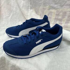  new goods unused goods *PUMA Puma * lady's 22.5cm [chu- Lynn 3 nylon ] blue blue casual sneakers 383038/06