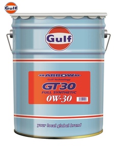 Gulf ガルフ エンジンオイル ARROW SERIES ARROW GT30 / アロー GT30 0W-30 API SN レベル 全合成油 20L ペール缶(送料無料)メーカー直送！