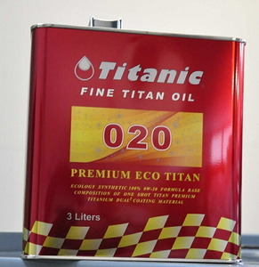 Titanic チタニック ECO TITAN PREMIUM エコチタンプレミアム 0W20 3L TG-PE3L (1缶) 耐熱用添加剤ブレンド