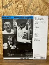 未使用 和ジャズ LP 帯付 TBM-24 『BLUE CITY ブルー・シティ』 鈴木勲カルテット＋1 three blind mice_画像2