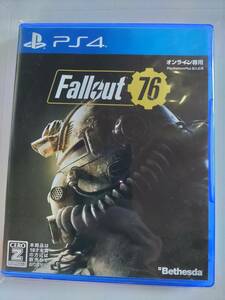 即決 中古 PS4用ソフト Fallout76 フォールアウト76 プレイステーション4用ソフト