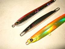 ★ジグ/JIG 　八十郎/他　 青物/ジギング　 90mm～115mm/47g～84g　 3点/美品　 ★送390円　　Y101_画像2