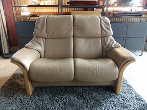 EKORNES/エコーネス｜エルドラド｜2人掛けソファ｜革｜リクライニング｜60万