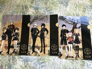 516クリアファイル　刀剣乱舞-本丸博 3枚セット　平野藤四郎 一期一振 前田藤四郎 鯰尾藤四郎 骨喰藤四郎 乱藤四郎＆秋田藤四郎＆厚藤四郎