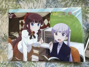 519クリアファイル　NEW GAME! ムービック　青葉　ひふみ　