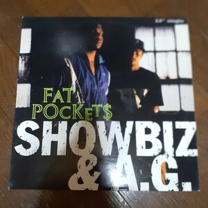 SHOWBIZ & A.G. / FAT POCKETS /90'S HIP HOP,ブーンバップ,日本盤 12インチ,LEXINGTON JAPAN VINYL 