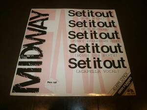 MIDWAY / SET IT OUT /te Toro ito/DETROIT/GARAGE/METRO AREA/OMAR S/BICEP