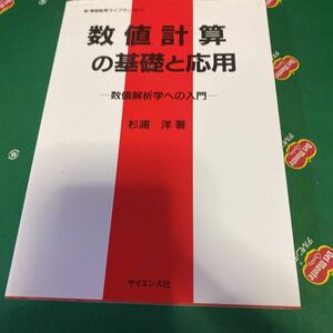 数値計算の基礎と応用　数値解析学への入門 （新情報教育ライブラリ　Ｍ－１１） 杉浦洋／著